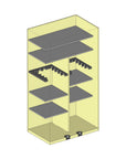 AMSEC BFII6636 Gun Safe - Interior Layout