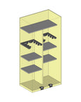 AMSEC BFII6030 Gun Safe - Interior Layout