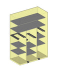 AMSEC BFII7250 Gun Safe - Interior Layout