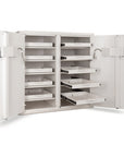 AMSEC NARCO3839 Double Door Narcotics Pharmacy Safe with 10 Roll Out Trays - Additional View 1