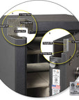 AMSEC BFII6030 Gun Safe - Cutaway View of Construction
