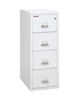 FireKing 4-Drawer Letter Vertical File - Arctic White