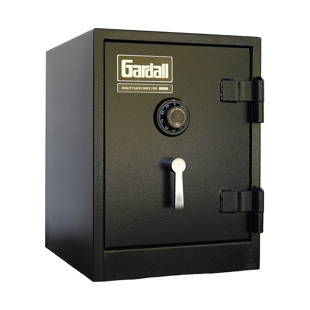 Gardall 1612/2 Two Hour Fire & Burglary Safe - Black, Combination Dial
