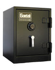 Gardall 1612/2 Two Hour Fire & Burglary Safe - Black, Combination Dial