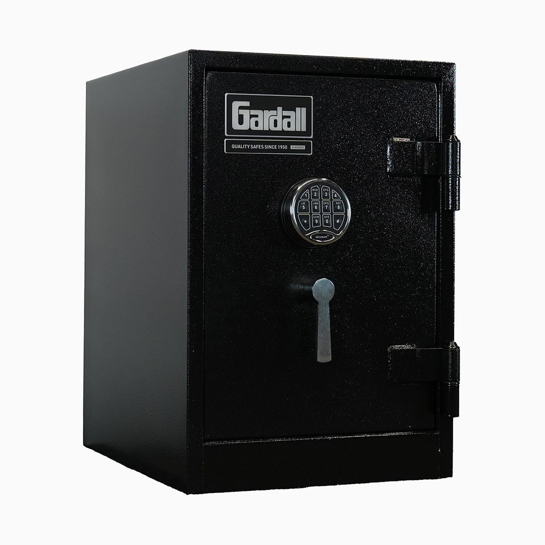 Gardall 1812/2 Two Hour Fire & Burglary Safe - Black, Electronic Keypad