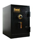Gardall 1812/2 Two Hour Fire & Burglary Safe - Black with Gold Trim, Combination Dial