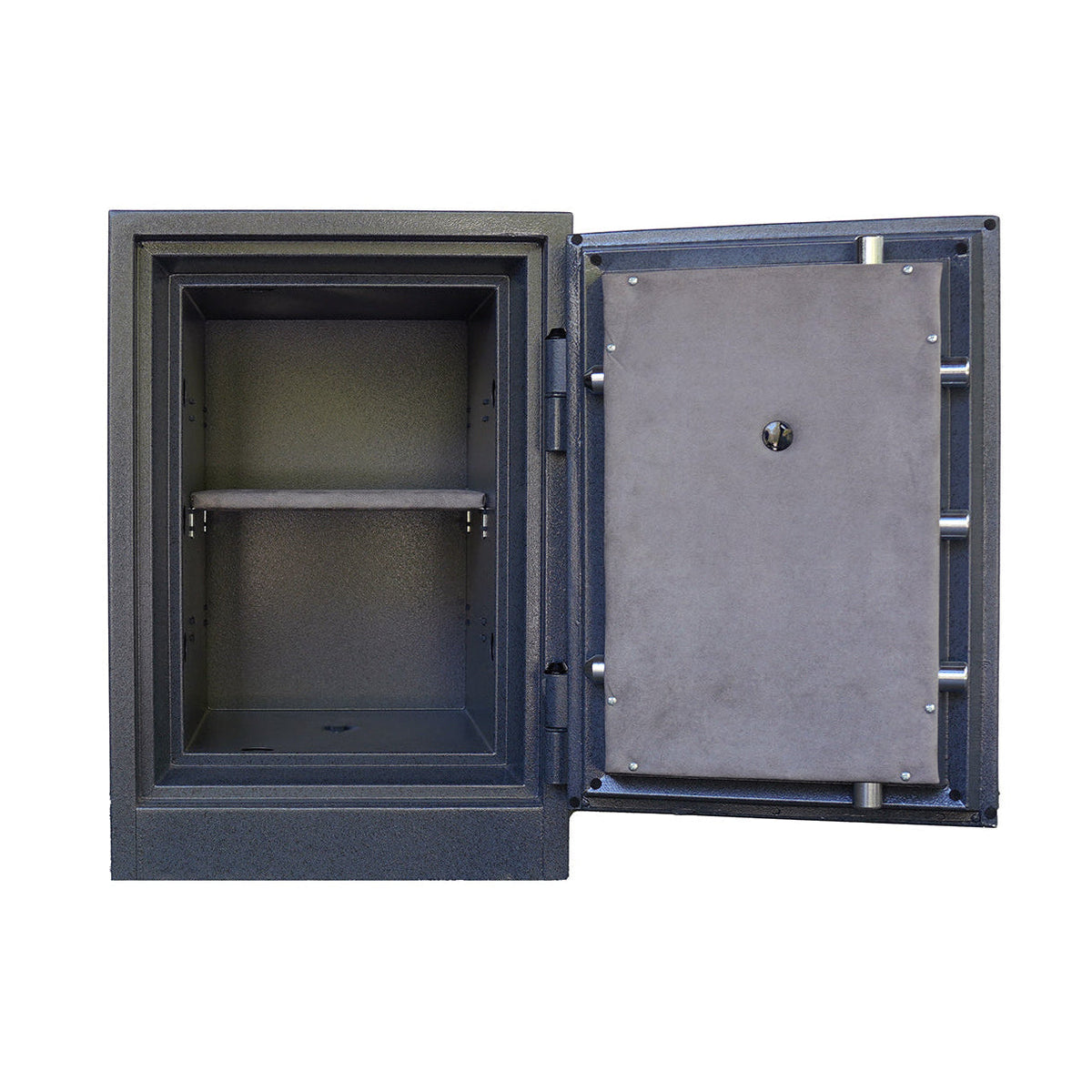 Gardall 1812/2 Two Hour Fire & Burglary Safe - Gardall Grey, Electronic Keypad, Door Open