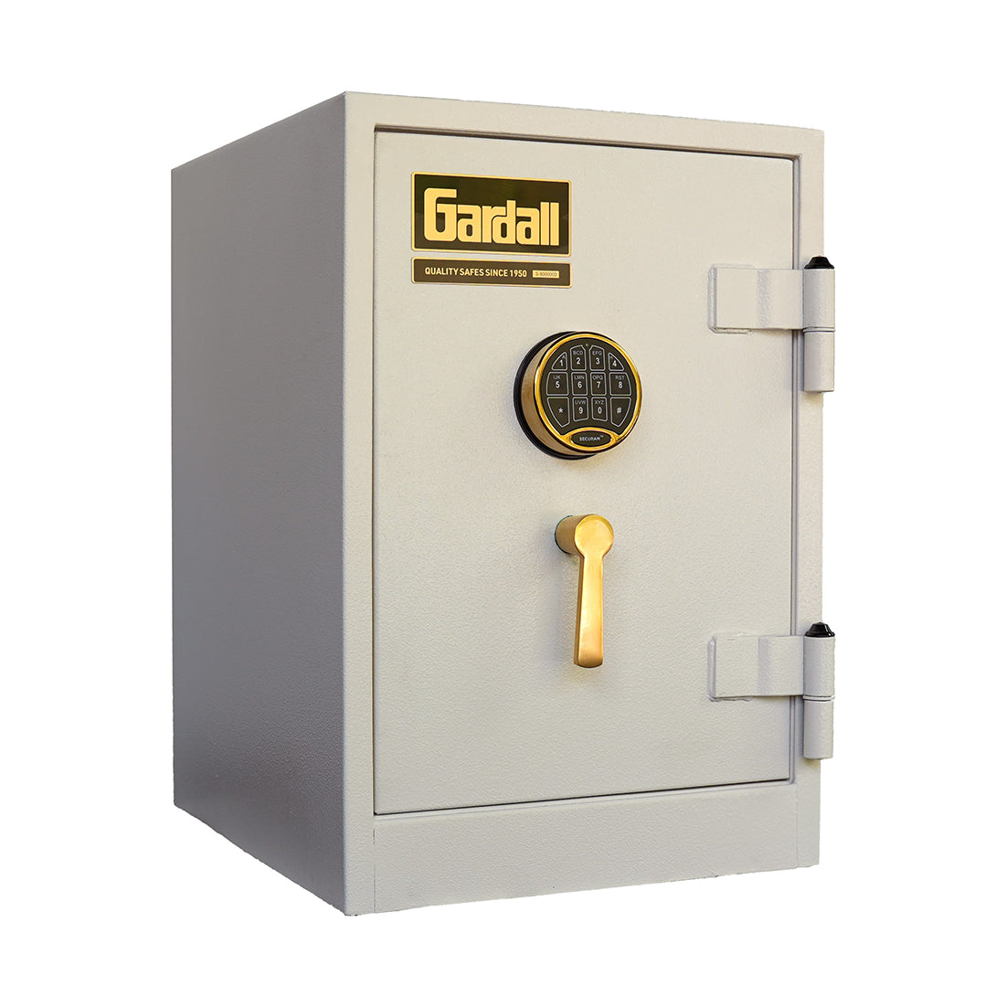 Gardall 1812/2 Two Hour Fire & Burglary Safe - Marble with Gold Trim, Electronic Keypad