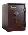 Gardall 1812/2 Two Hour Fire & Burglary Safe - Maroon with Gold Trim, Electronic Keypad