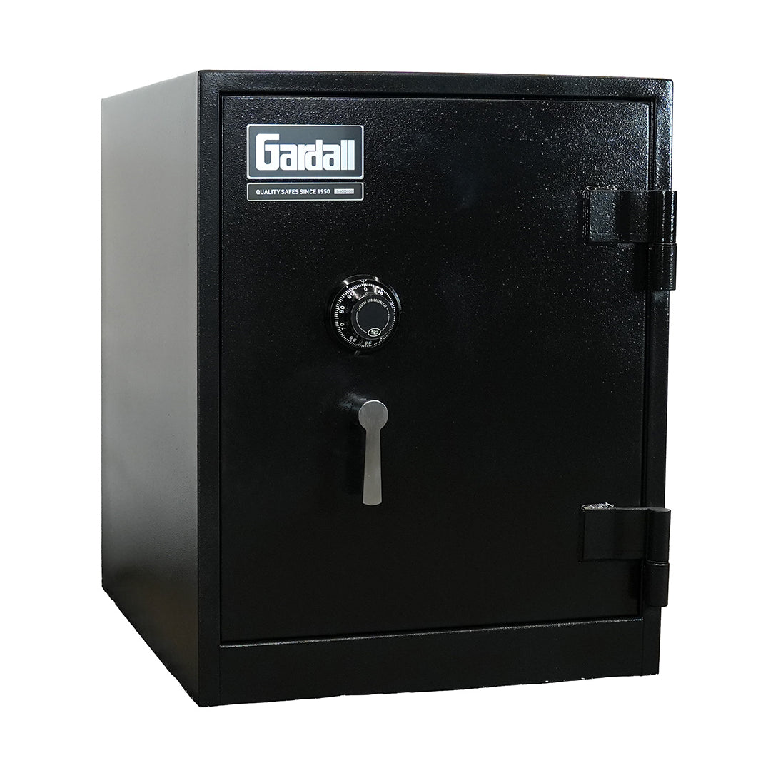 Gardall 2218/2 Two Hour Fire & Burglary Safe - Black, Combination Dial